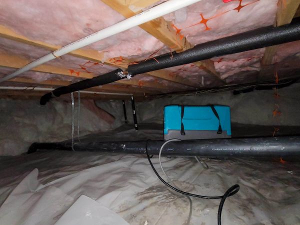 Crawl Space Water Remediation in Shingle Springs